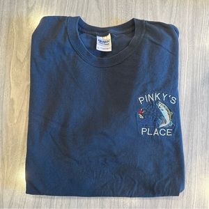 Embroidered fisherman tee - Sportsman / Cabin tee